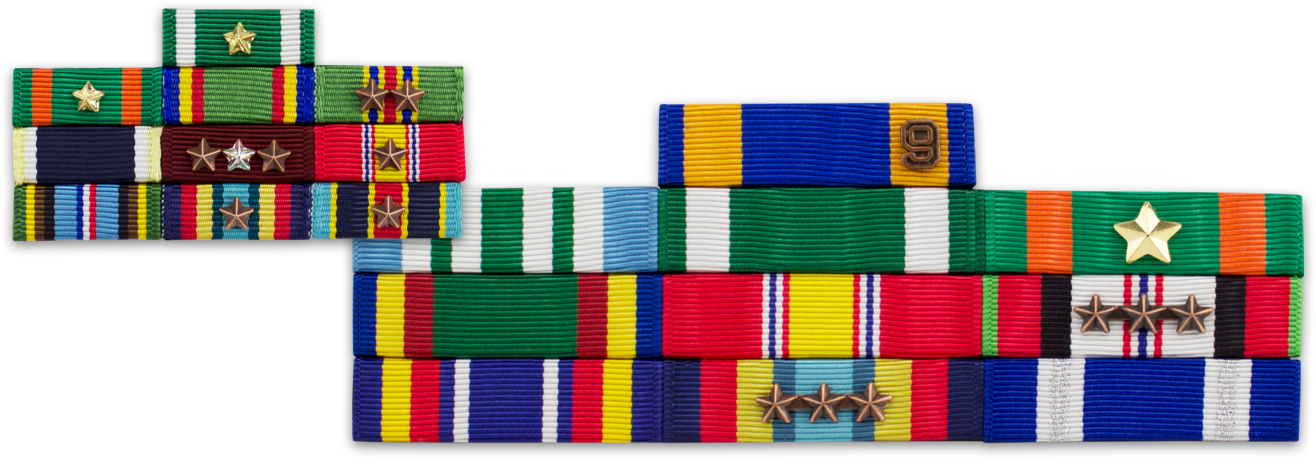 Military Medals Rack Builder